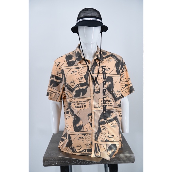NEW Supreme Thrasher Boyfriend Button Down Shirt